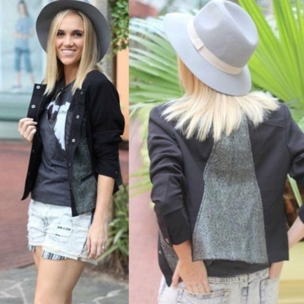 Cabi Cropped Panel Media Jacket - Picture 1 of 14